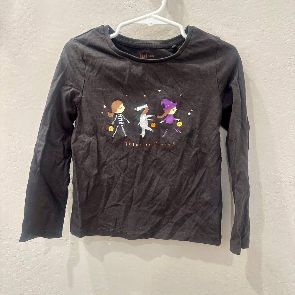 Tu Halloween Trick or Treat Costume Long Sleeve Shirt